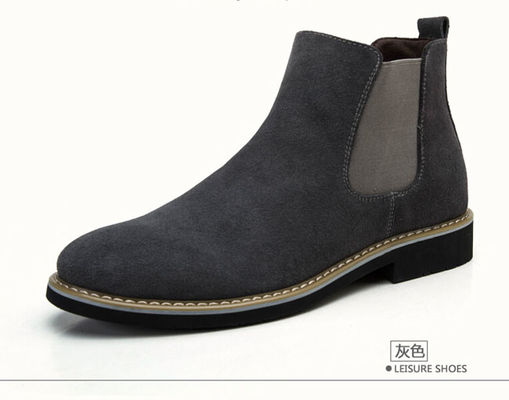 Sotole in gomma uomo Scarpe da deserto suede Scarpe da cuoio originale uomo Scarpe da cuoio casual