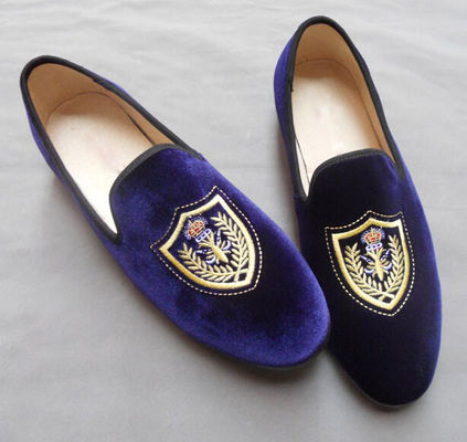 Slip On Blue Velvet Slip On Blue Velvet Slip On