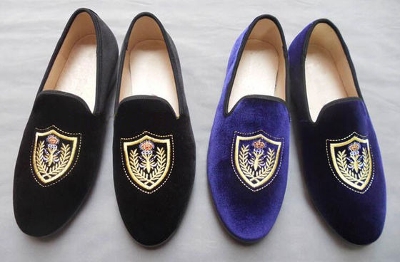 Slip On Blue Velvet Slip On Blue Velvet Slip On