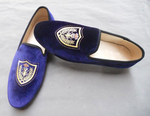 Slip On Blue Velvet Slip On Blue Velvet Slip On
