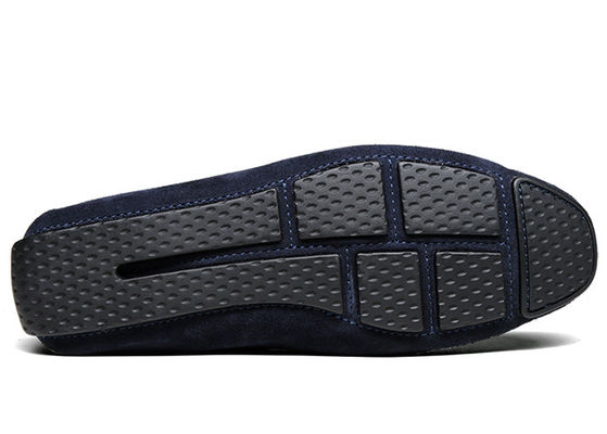 Primavera / Autunno Calzature da cuoio da uomo Classic Blue Suede Monk Calzature per signori