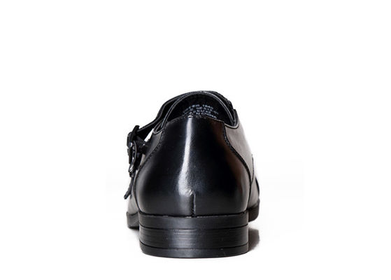Scarpe da uomo a doppia cintura Scarpe da uomo in cuoio italiano Scarpe da monaco a cinghia