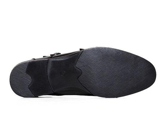Scarpe da uomo a doppia cintura Scarpe da uomo in cuoio italiano Scarpe da monaco a cinghia