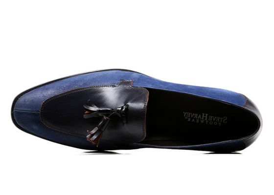 Uomo adulto suede penny loafers scivolo piatto uomo scarpe di pelle moccasino