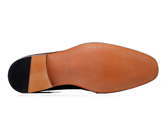 Tassel Penny Suede Scarpe da abito in pelle, Primavera / Autunno Uomo Scarpe da scivolo in pelle