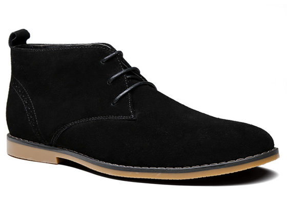 Stivali da uomo di moda suede per caviglie Stivali da uomo in pelle vera Stivali da uomo in inverno