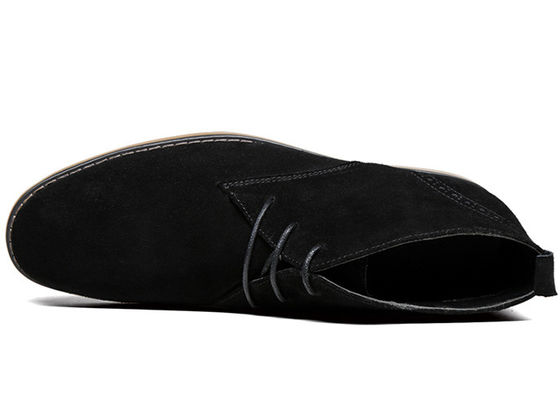 Stivali da uomo di moda suede per caviglie Stivali da uomo in pelle vera Stivali da uomo in inverno