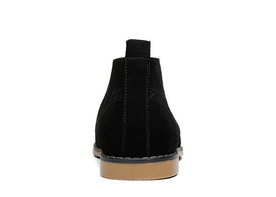 Stivali da uomo di moda suede per caviglie Stivali da uomo in pelle vera Stivali da uomo in inverno