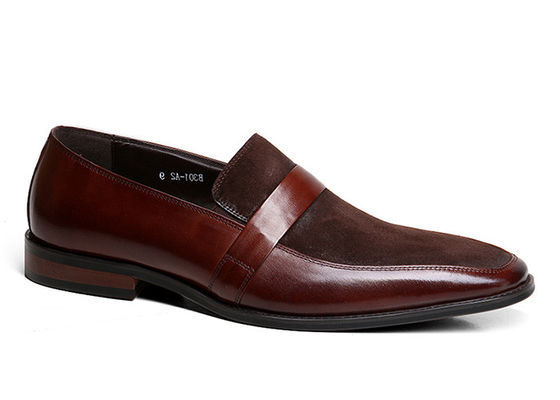 Classico uomo Loafers in pelle cucire abiti in pelle fatti a mano scarpe per banchetto