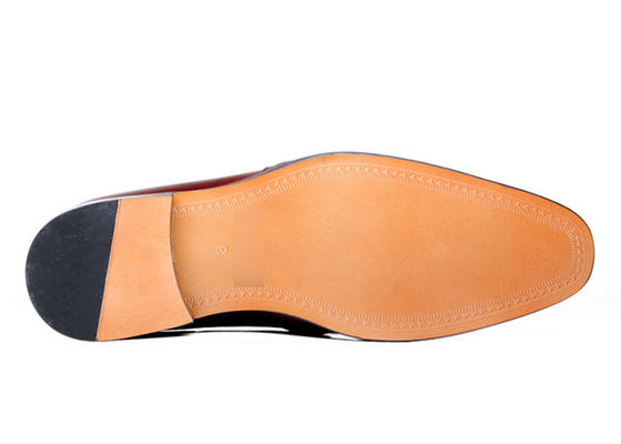 Classico uomo Loafers in pelle cucire abiti in pelle fatti a mano scarpe per banchetto