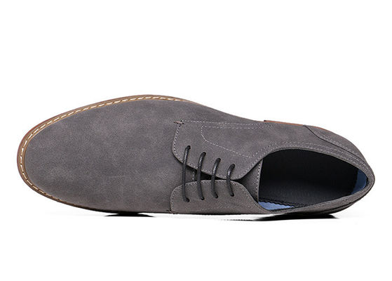 Scarpe da guida in pelle di camminone, scarpe da guida in pelle grigio, da uomo, fatte a mano.