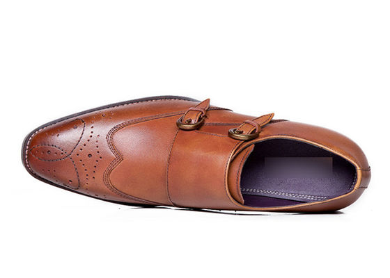 Calzature da uomo Goodyear, con cinghia a doppio monaco, calzature da uomo