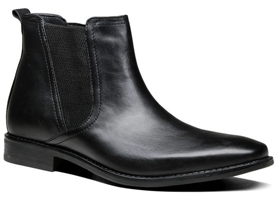 Stivali da caviglia classici da uomo da autunno / primavera da uomo da cuoio casual per affari