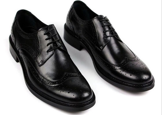 Scarpe da uomo in cuoio vero Scarpe da primavera e autunno marrone scuro