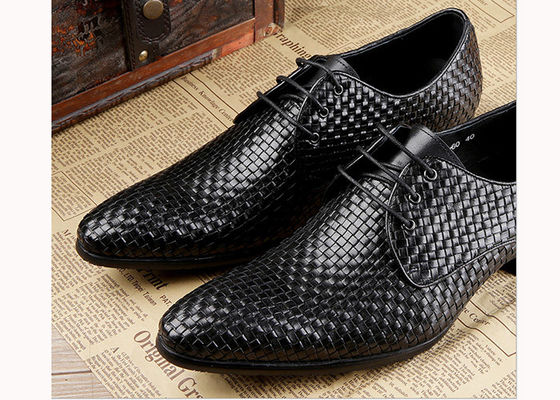 Calzature da uomo Borgoña Vintage Italiano Goodyear Welted Calzature da cuoio full grain