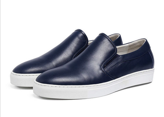 Scarpe da corsa da uomo, scarpe da ginnastica in pelle.
