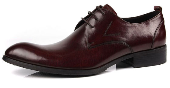 Caffè / Nero / Marrone Abiti da sposa da uomo Scarpe da spunta da uomo bruciate