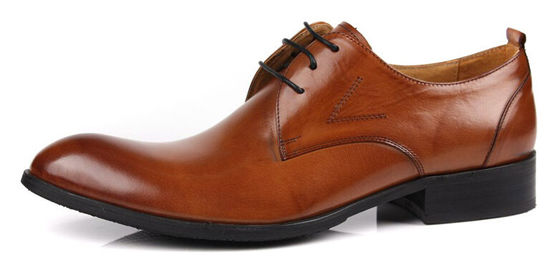 Caffè / Nero / Marrone Abiti da sposa da uomo Scarpe da spunta da uomo bruciate