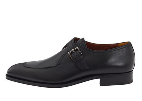 Scarpe da monaco con cinturino, scarpe da uomo con cinturino, scarpe da vestito.