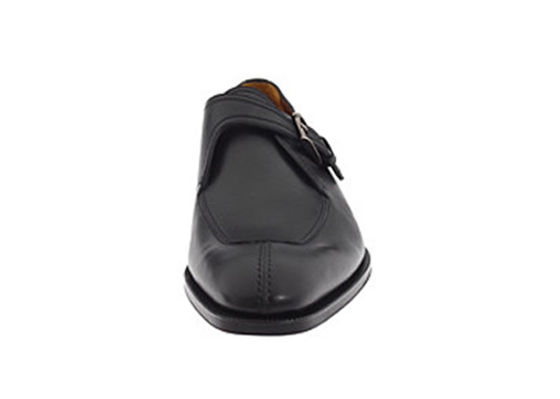 Scarpe da monaco con cinturino, scarpe da uomo con cinturino, scarpe da vestito.