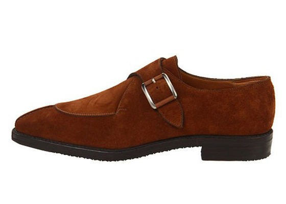 Calzature di Oxford a lacci, di pelle vera e propria, con lacci di monaco, scarpe di Brogue.