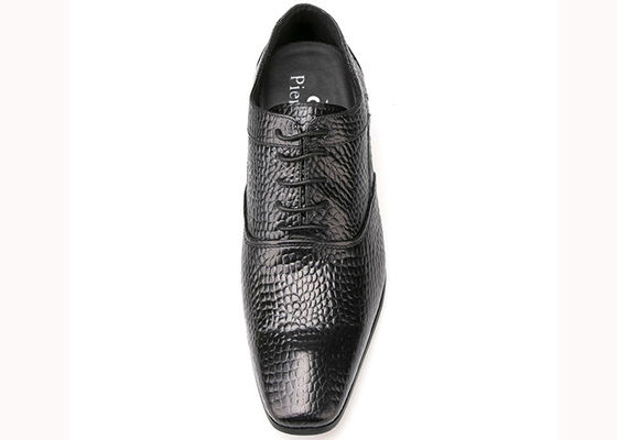 7 cm nero tacco di spessore abito da sposa maschile scarpe da sposa nero / marrone scarpe da spessore maschile
