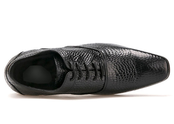 7 cm nero tacco di spessore abito da sposa maschile scarpe da sposa nero / marrone scarpe da spessore maschile