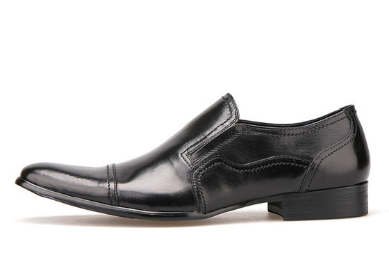 Primavera / Autunno Uomo abito in pelle Scarpe Quadratura Piede Piatta Scarpe da lavoro formali