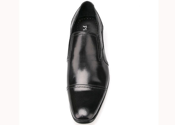 Primavera / Autunno Uomo abito in pelle Scarpe Quadratura Piede Piatta Scarpe da lavoro formali