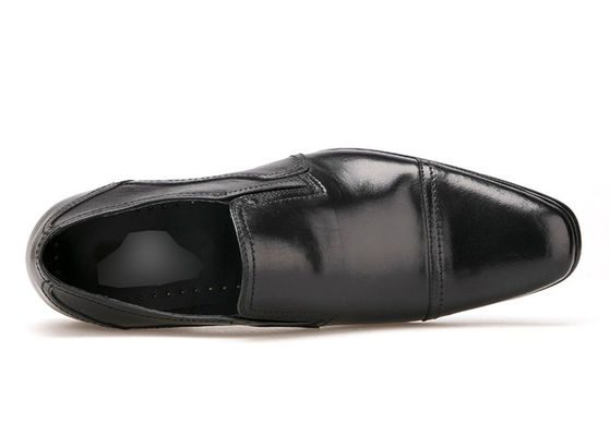 Primavera / Autunno Uomo abito in pelle Scarpe Quadratura Piede Piatta Scarpe da lavoro formali