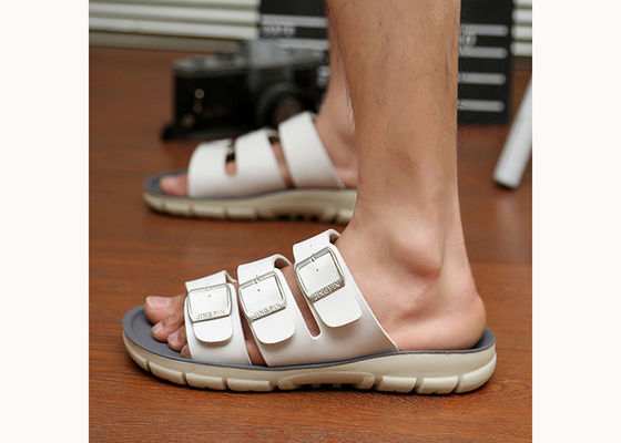 ODM Uomo Casual Scarpe di cuoio di cuoio originale Sandali di cuoio di mucca Uomo Designer Flip Flops