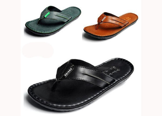 Flip Flop Uomo Scarpe da cuoio Uomo estivo personalizzato Slip On Scarpe