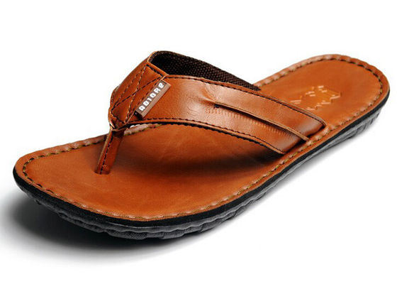 Flip Flop Uomo Scarpe da cuoio Uomo estivo personalizzato Slip On Scarpe