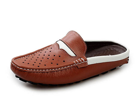 Moda estiva in pelle originale Sandali da uomo / Sandali da uomo in pelle di mucca