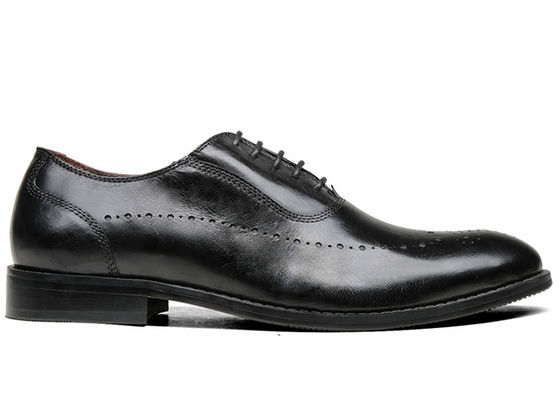 Flat Mens Scarpe Nere Oxford Confortevole suola Infissi Scarpe da lavoro