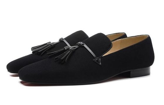 Uomini di classe alta abito scarpe di pelle patente piede quadrato tennis maschile piatta rivetta