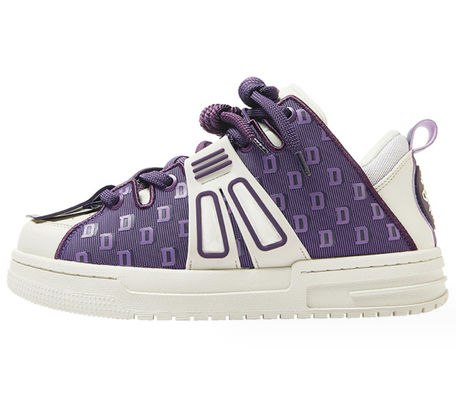 Scarpe da ginnastica da pelle da donna di stile Patchwork Scarpe da ginnastica da piattaforma casual da donna