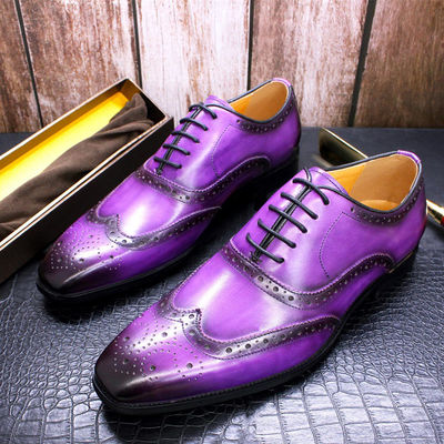 Moda, scarpe da uomo in pelle originale, abiti da adulto, scarpe da uomo.