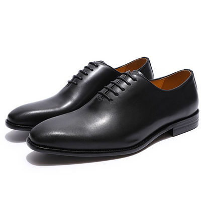 Scarpe da uomo in pelle originale Italia Stile Scarpe da lavoro nere / marroni