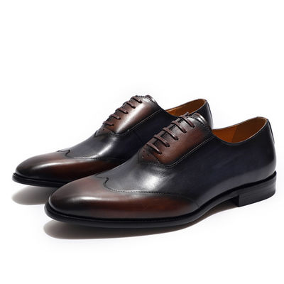 OEM Scarpe da uomo con tacco basso Scarpe da uomo Goodyear Welted