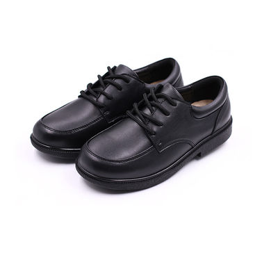 Ragazzi con lacci in pelle, scarpe scolastiche unisex per tutte le stagioni.