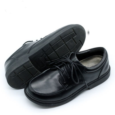 Ragazzi con lacci in pelle, scarpe scolastiche unisex per tutte le stagioni.
