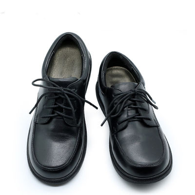 Ragazzi con lacci in pelle, scarpe scolastiche unisex per tutte le stagioni.