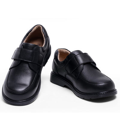 Slip On Scarpe da scuola per ragazzi Scarpe di pelle per bambini di colore nero