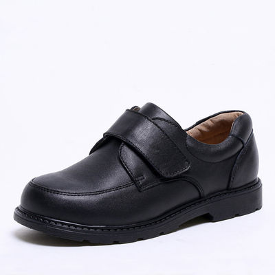 Slip On Scarpe da scuola per ragazzi Scarpe di pelle per bambini di colore nero
