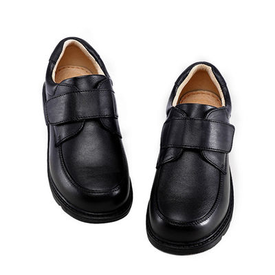 Slip On Scarpe da scuola per ragazzi Scarpe di pelle per bambini di colore nero