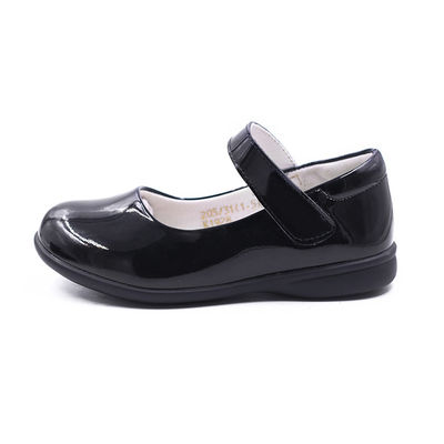 Scarpe da scuola in pelle unisex a tacco piatto Scarpe di pelle Mary Jane personalizzate