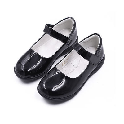 Scarpe da scuola in pelle unisex a tacco piatto Scarpe di pelle Mary Jane personalizzate