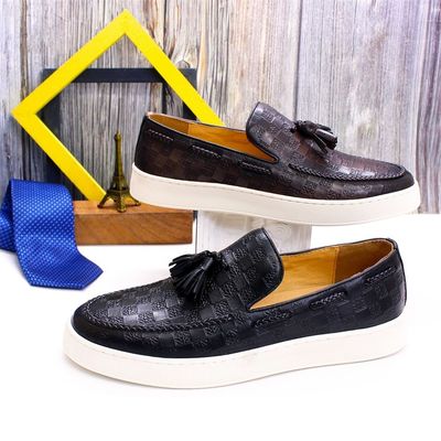 Pelle Casual Uomo Slip On Sneakers Scarpe 1,2 kg 40-45 taglia