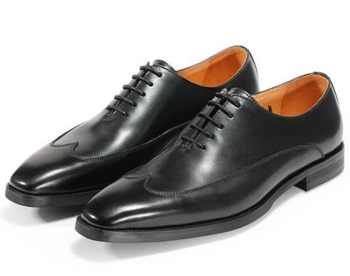 Derby Brogue Oxford Uomo abito in pelle Calzature classiche fatte a mano con servizio OEM
